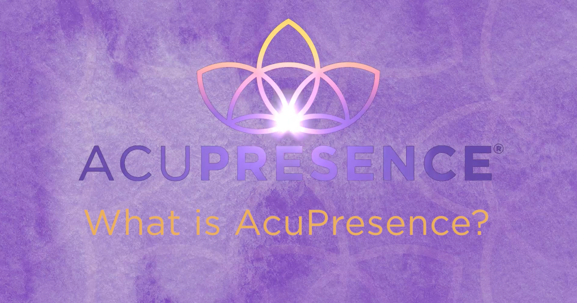 Load video: About AcuPresence