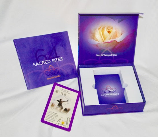 AcuPresence 64 Sacred Sites Card Deck & Guidebook